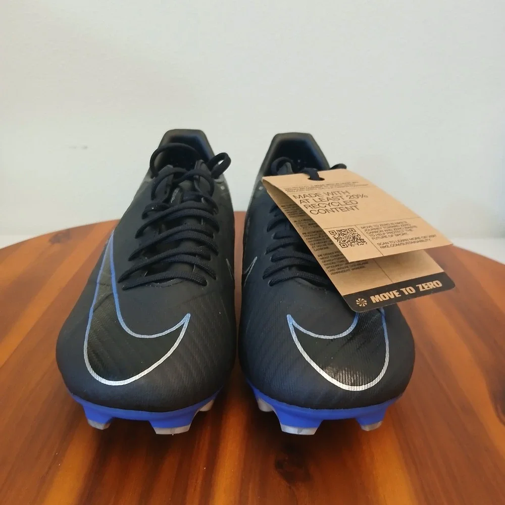 Nike Soccer Cleats Mens 6.5 Black Mercurial Zoom Vapor 15 Academy Futbol Shoes‎